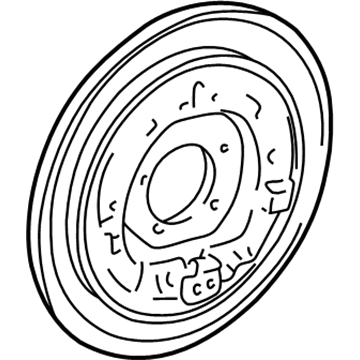 Toyota Sienna Backing Plate - 47044-08010