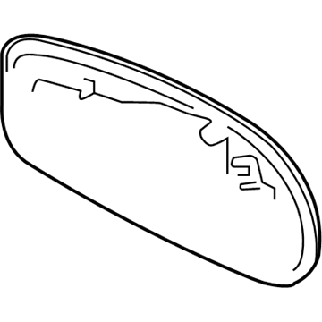 Toyota Prius C Car Mirror - 87961-52E00
