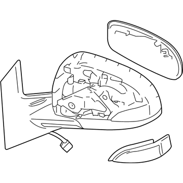Toyota Prius C Car Mirror - 87940-52E00