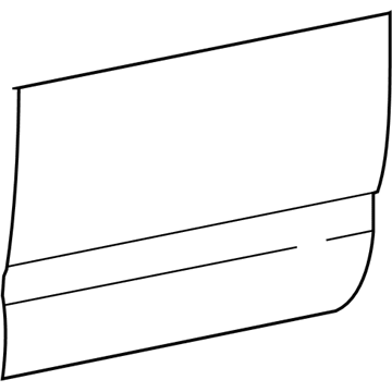Toyota 67113-04020 Outer Panel, Passenger Side