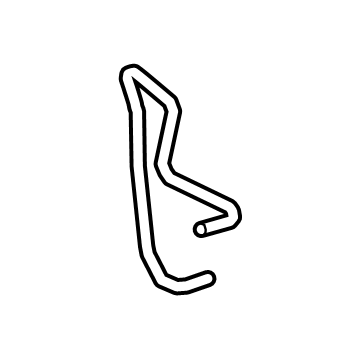 Toyota 16283-F0060 Overflow Hose