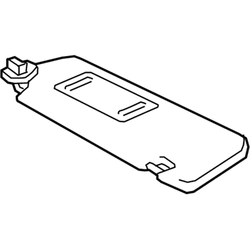 Toyota Corolla Sun Visor - 74320-02J70-A0