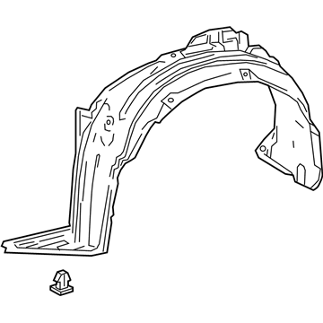 Toyota C-HR Wheelhouse - 53876-F4012