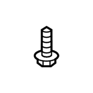 Toyota 90159-60477 Deflector Screw