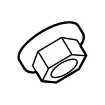 Toyota 90178-A0023 Computer Nut