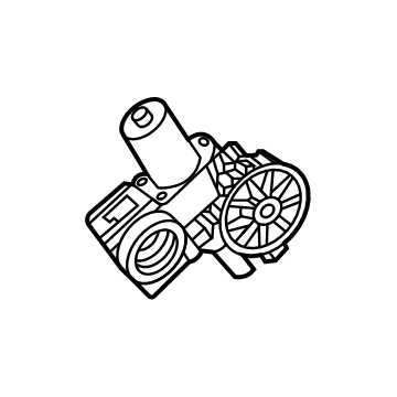 Toyota Highlander Window Motor - 85720-0E120