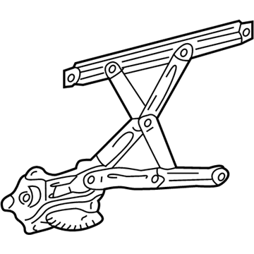 Toyota Corolla Window Regulator - 69801-02040