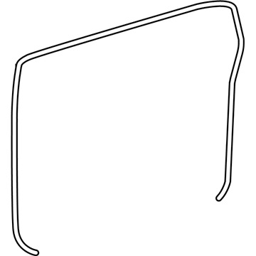 Toyota FJ Cruiser Weather Strip - 62311-35040