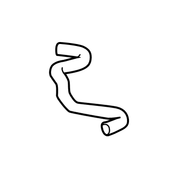 Toyota Sequoia Coolant Reservoir Hose - 16282-F4021