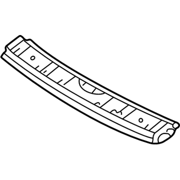 Toyota 63102-04050 Windshield Header, Front