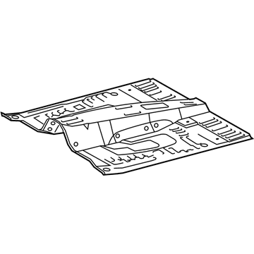 Toyota FJ Cruiser Floor Pan - 58111-35431