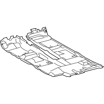 Toyota 58510-35A00-C0 Carpet, Front