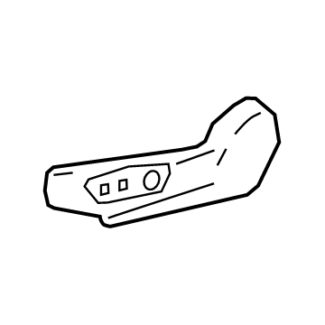 Toyota 71812-02B00-C0 Cushion Shield