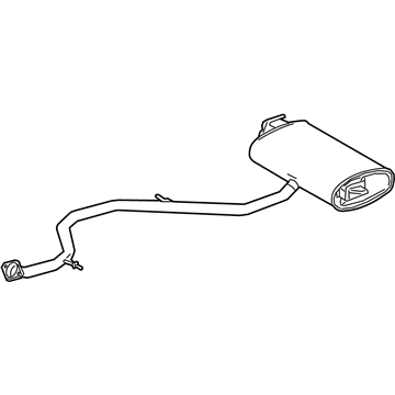 Toyota C-HR Exhaust Pipe - 17430-0Y151