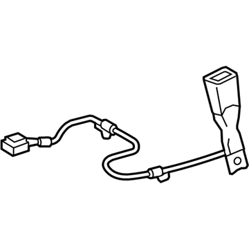 Toyota Prius C Seat Belt - 73230-52B50-C0