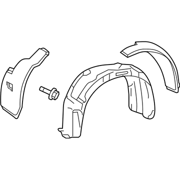 Toyota Camry Wheelhouse - 53806-33020