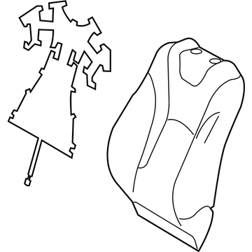 Toyota Prius AWD-e Seat Cover - 71074-47C90-E3