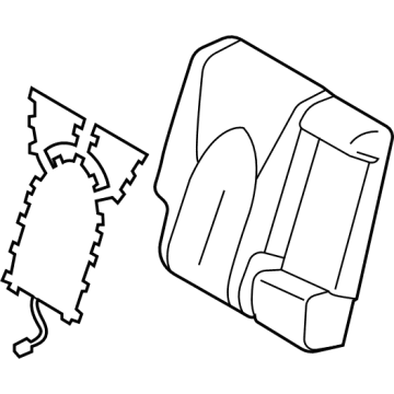 Toyota 71077-0E410-B4 Seat Back Cover