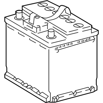 Toyota Prius C Car Batteries - 28800-21212