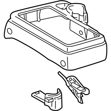 Toyota Tacoma Center Console Base - 58802-04120-E0