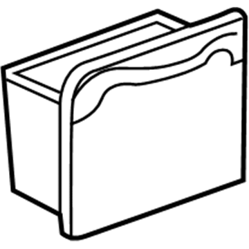 Toyota 58923-AD010-B0 Ashtray, Rear