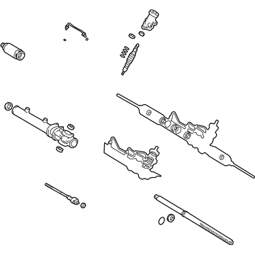 Toyota Rack And Pinion - 44250-02020