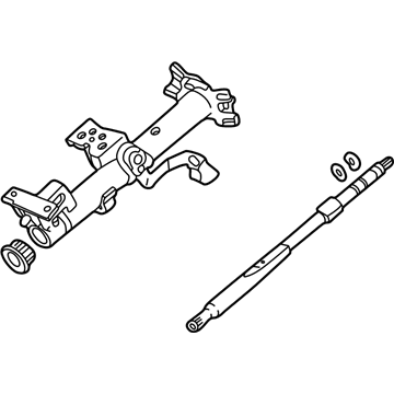 Toyota Highlander Steering Column - 45250-48020