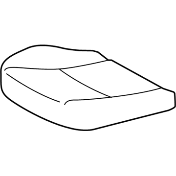Toyota 71072-0DS50-B2 Cushion Cover, Driver Side