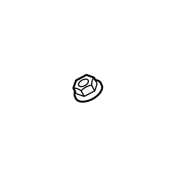 Toyota 90177-A0019 Top Nut