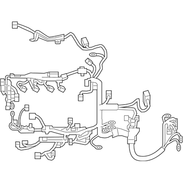 Toyota 82121-06L81 Engine Harness