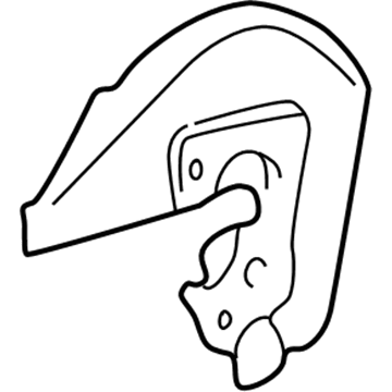 Toyota 71875-0C030-B0 Adjust Cover
