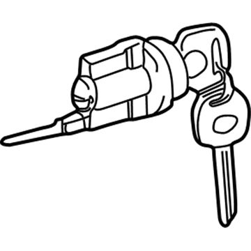 Toyota 69057-20480 Ignition Lock Cylinder
