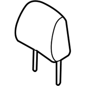 Toyota 71910-06541-A0 Headrest