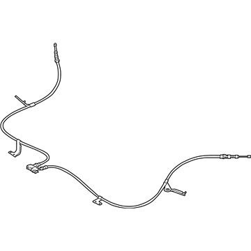 Scion iA Parking Brake Cable - 46420-WB001