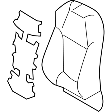 Toyota Venza Seat Cover - 71074-48G11-C5