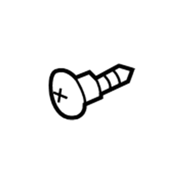 Toyota 90168-50069 Wheel Flare Fastener, Rear Outer