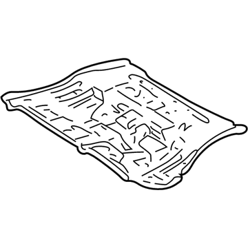 Toyota Camry Floor Pan - 58211-06072