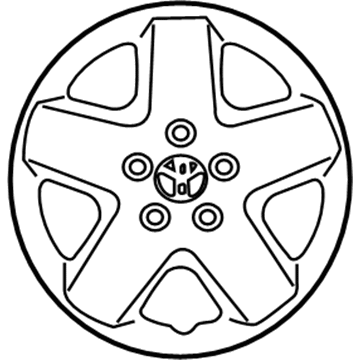 Toyota Matrix Wheel Cover - 42621-AB080
