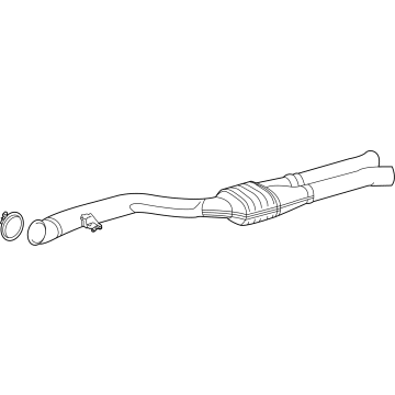 Toyota GR Supra Exhaust Pipe - 17410-WAA03