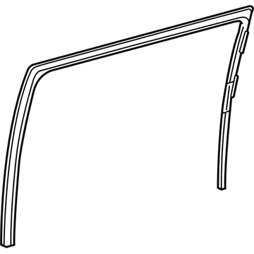Toyota Sienna Window Run - 68152-08020