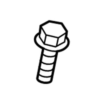 Toyota 90119-A0429 Alarm Horn Bolt