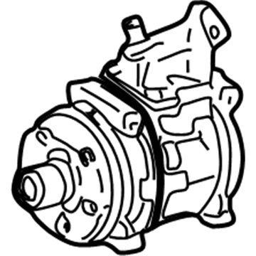 Toyota Sienna A/C Compressor - 88320-08030-84