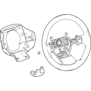 Toyota bZ4X Steering Wheel - 45100-42460-C0