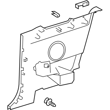 Scion 62510-21020-B1 Quarter Trim Panel