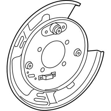 Toyota Highlander Backing Plate - 47882-0E010