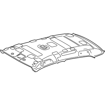 Toyota 63313-52030-B0 Headliner, Gray