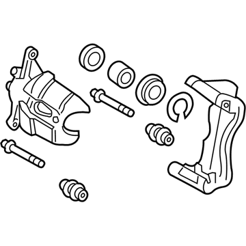 Toyota 47730-06220 Caliper, Passenger Side
