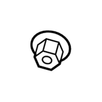 Toyota 90080-17245 Cover Nut
