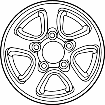 2002 Toyota Land Cruiser Spare Wheel - 42611-60310