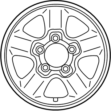2004 Toyota Land Cruiser Spare Wheel - 42611-60510